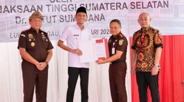 Perkuat Sinergi, Wabup Muratara Hadiri Peresmian Rumah Jabatan Kejari Lubuklinggau